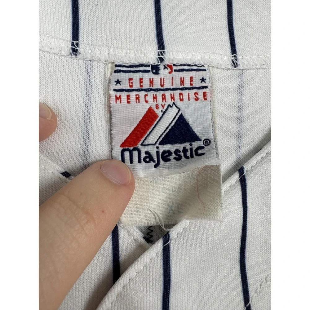 New York Yankees Baseball Jersey Boys Youth XL White MLB Alex Rodriguez Majestic